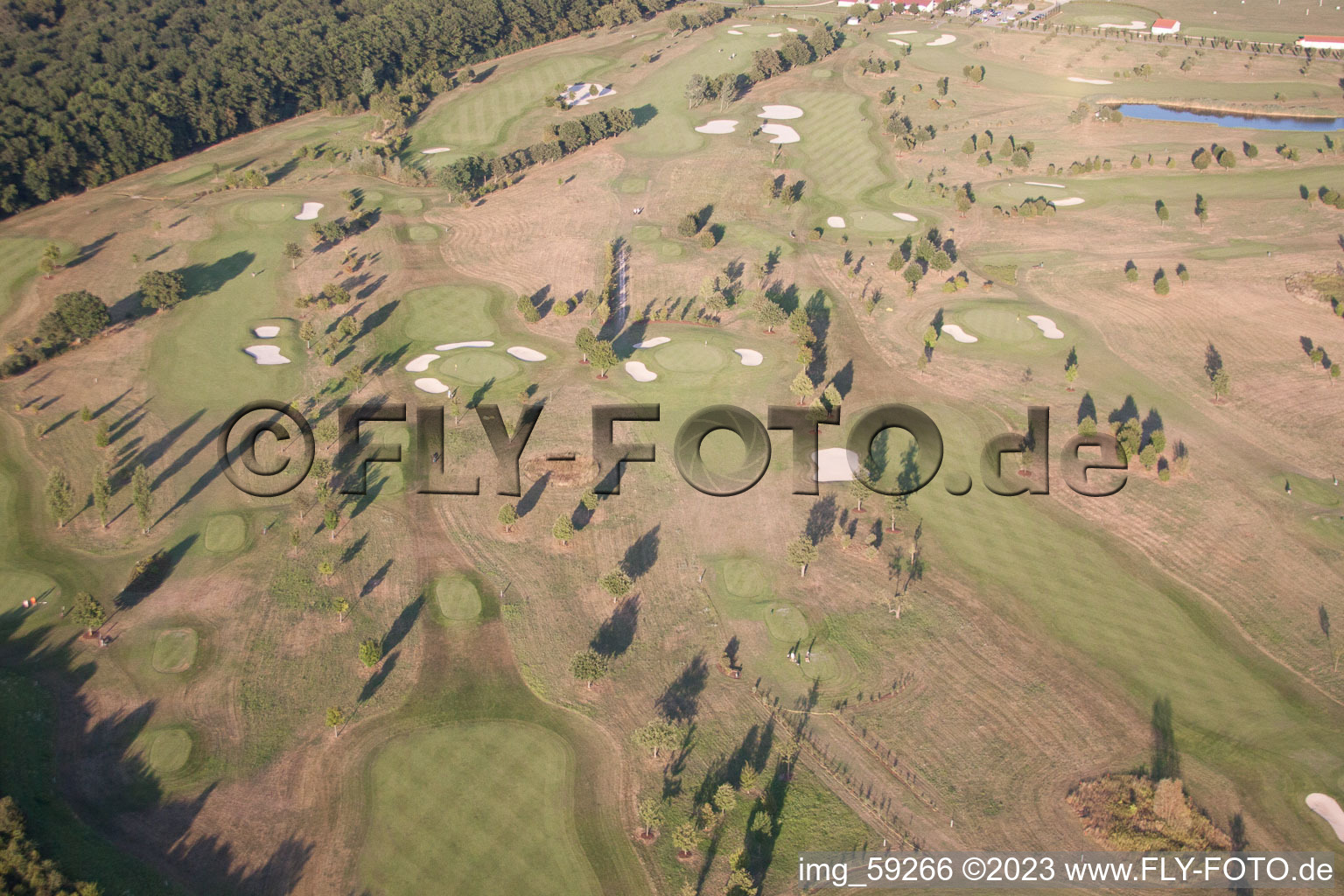 Golfclub Urloffen in Appenweier im Bundesland Baden-Württemberg, Deutschland von einer Drohne aus