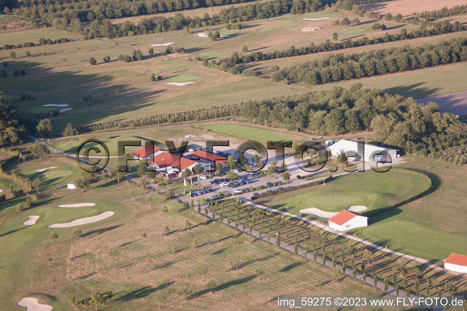 Golfclub Urloffen in Appenweier im Bundesland Baden-Württemberg, Deutschland aus der Luft