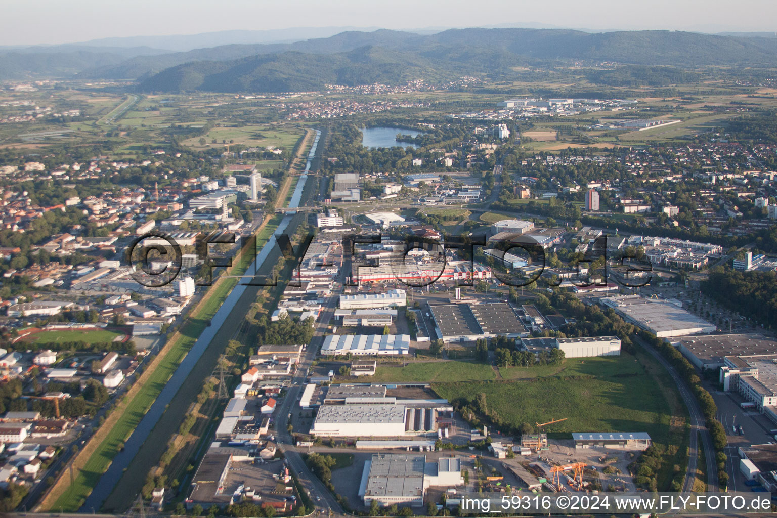 Ortsteil Uffhofen in Offenburg im Bundesland Baden-Württemberg, Deutschland