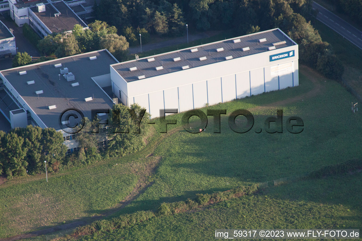 Luftbild von Ortsteil Waltersweier in Offenburg im Bundesland Baden-Württemberg, Deutschland