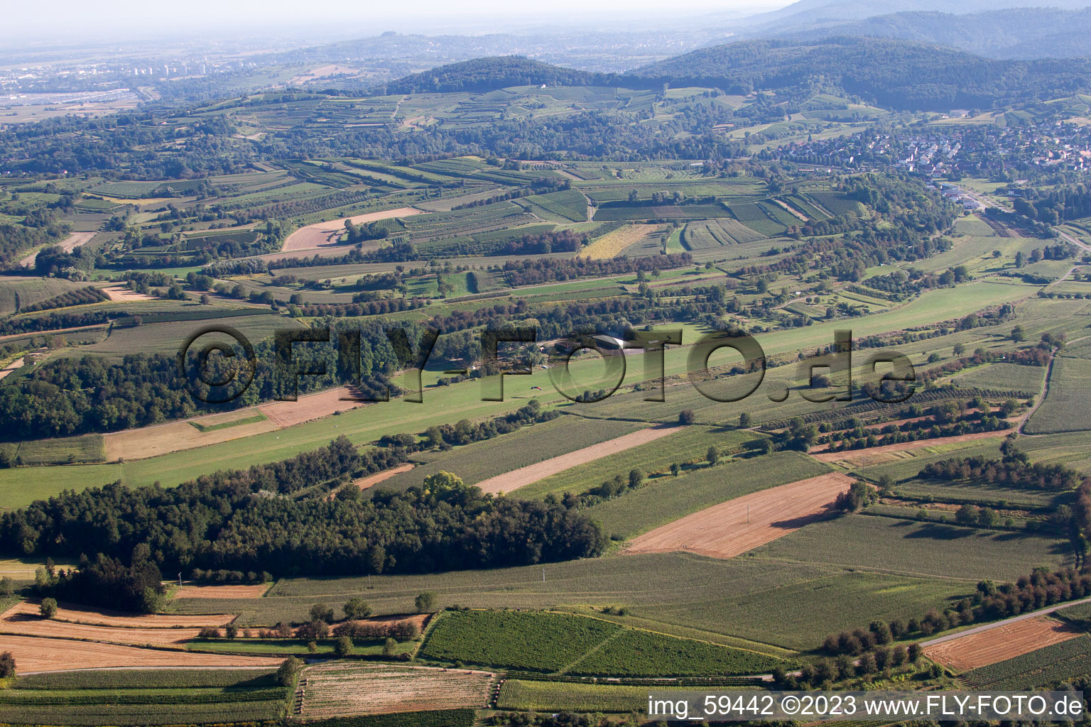 Luftbild von Altdorf-Wallburg Segelflug im Bundesland Baden-Württemberg, Deutschland