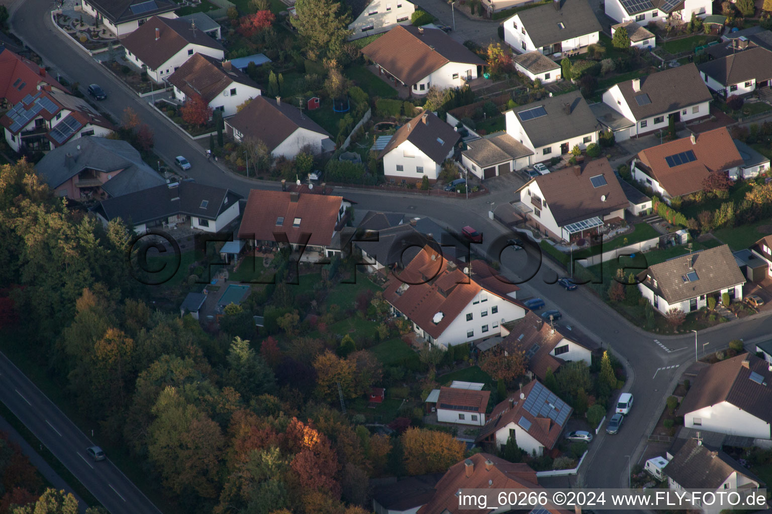 Rülzheim im Bundesland Rheinland-Pfalz, Deutschland aus der Drohnenperspektive