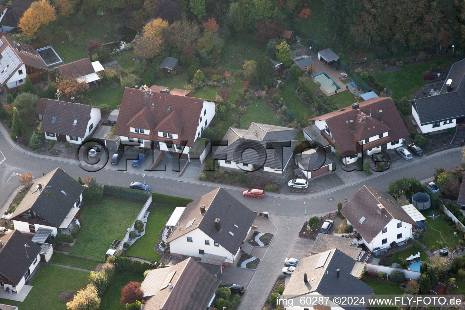 Drohnenbild von Rülzheim im Bundesland Rheinland-Pfalz, Deutschland