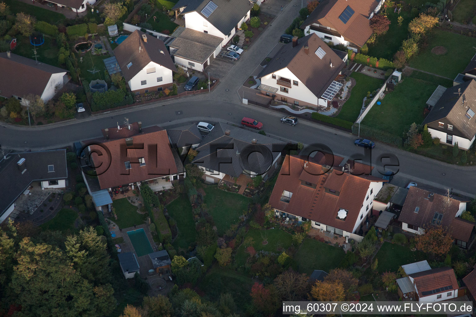 Luftaufnahme von Rülzheim im Bundesland Rheinland-Pfalz, Deutschland