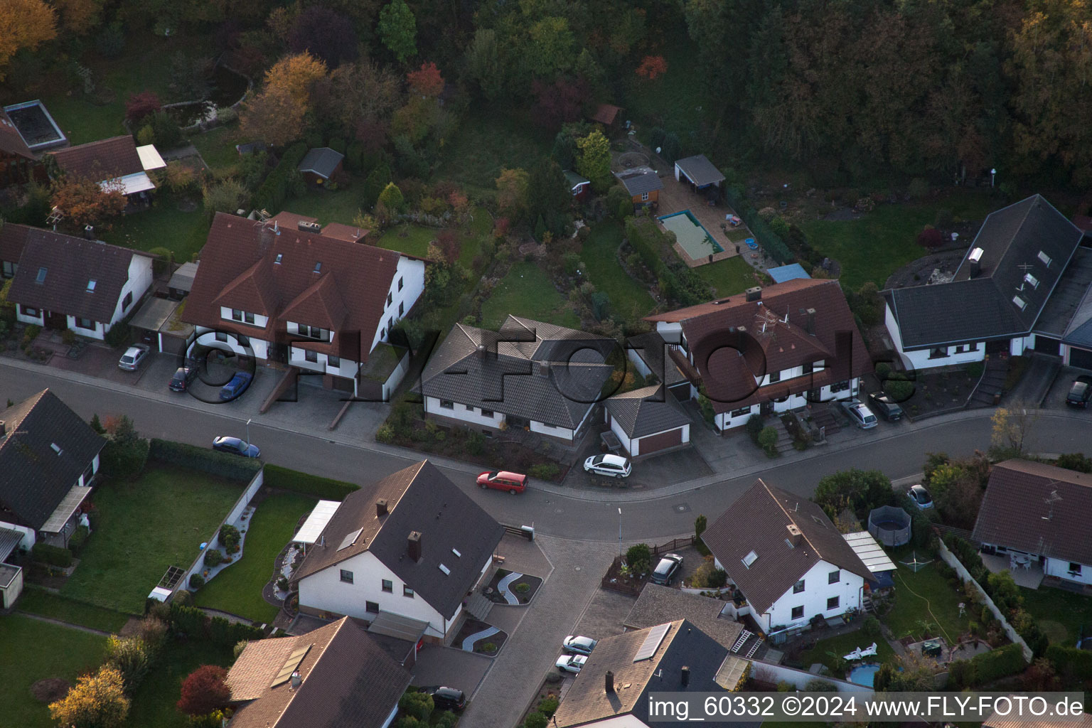 Rülzheim im Bundesland Rheinland-Pfalz, Deutschland aus der Luft betrachtet