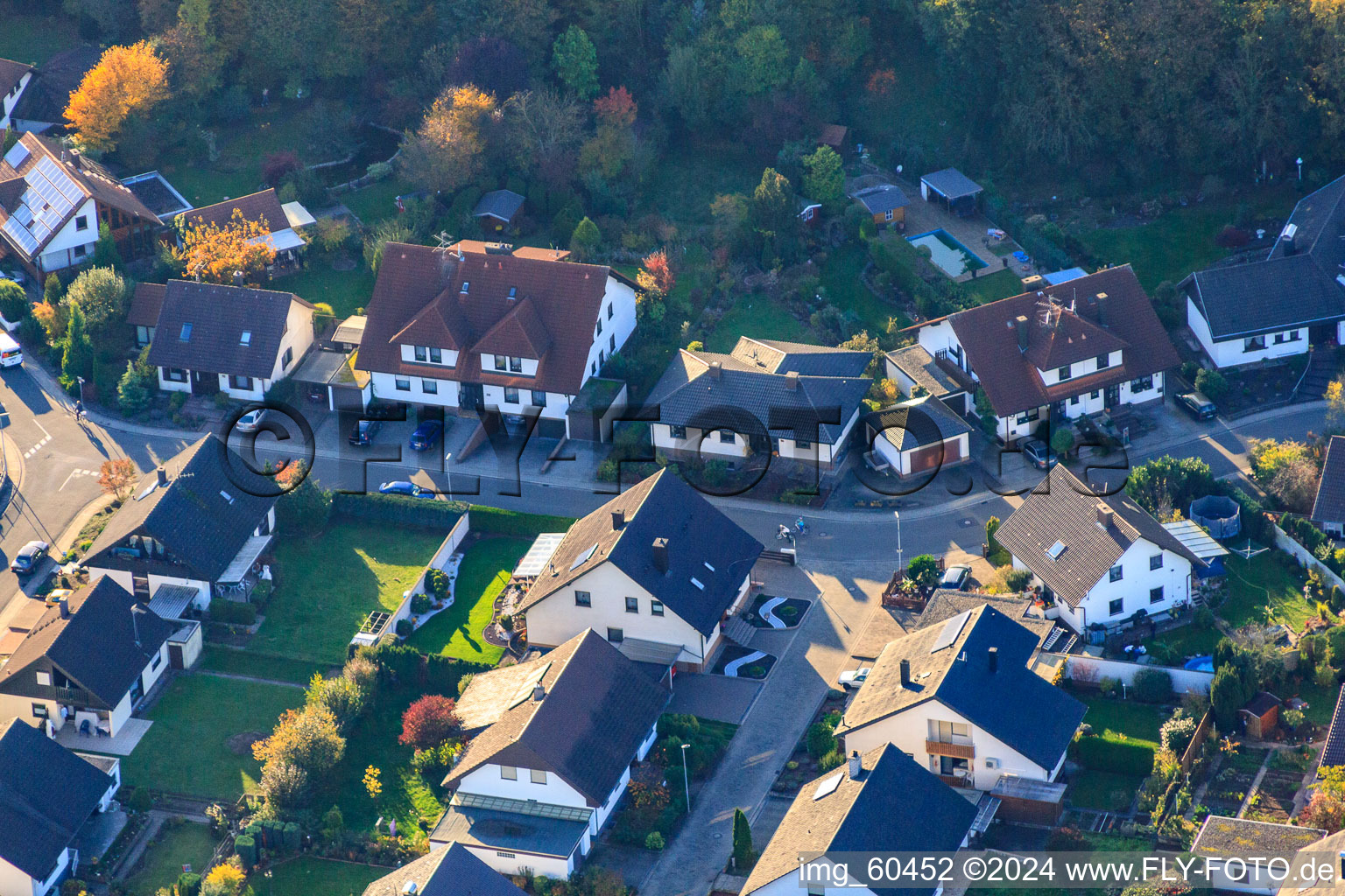 Rülzheim-S im Bundesland Rheinland-Pfalz, Deutschland vom Flugzeug aus