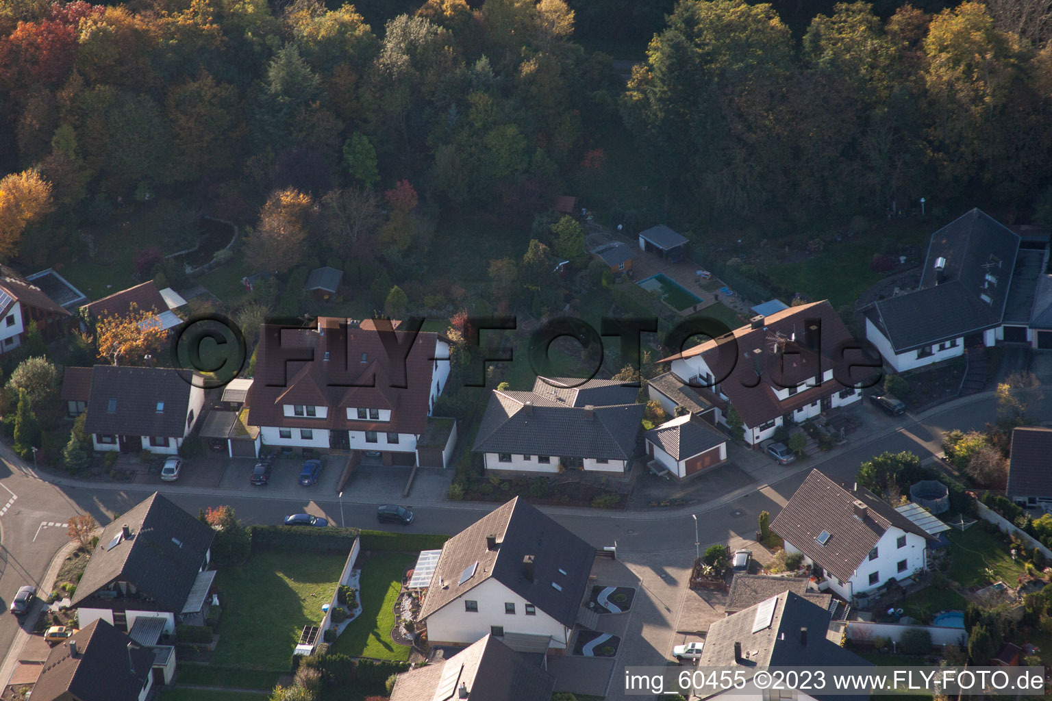 Rülzheim-S im Bundesland Rheinland-Pfalz, Deutschland aus der Luft betrachtet