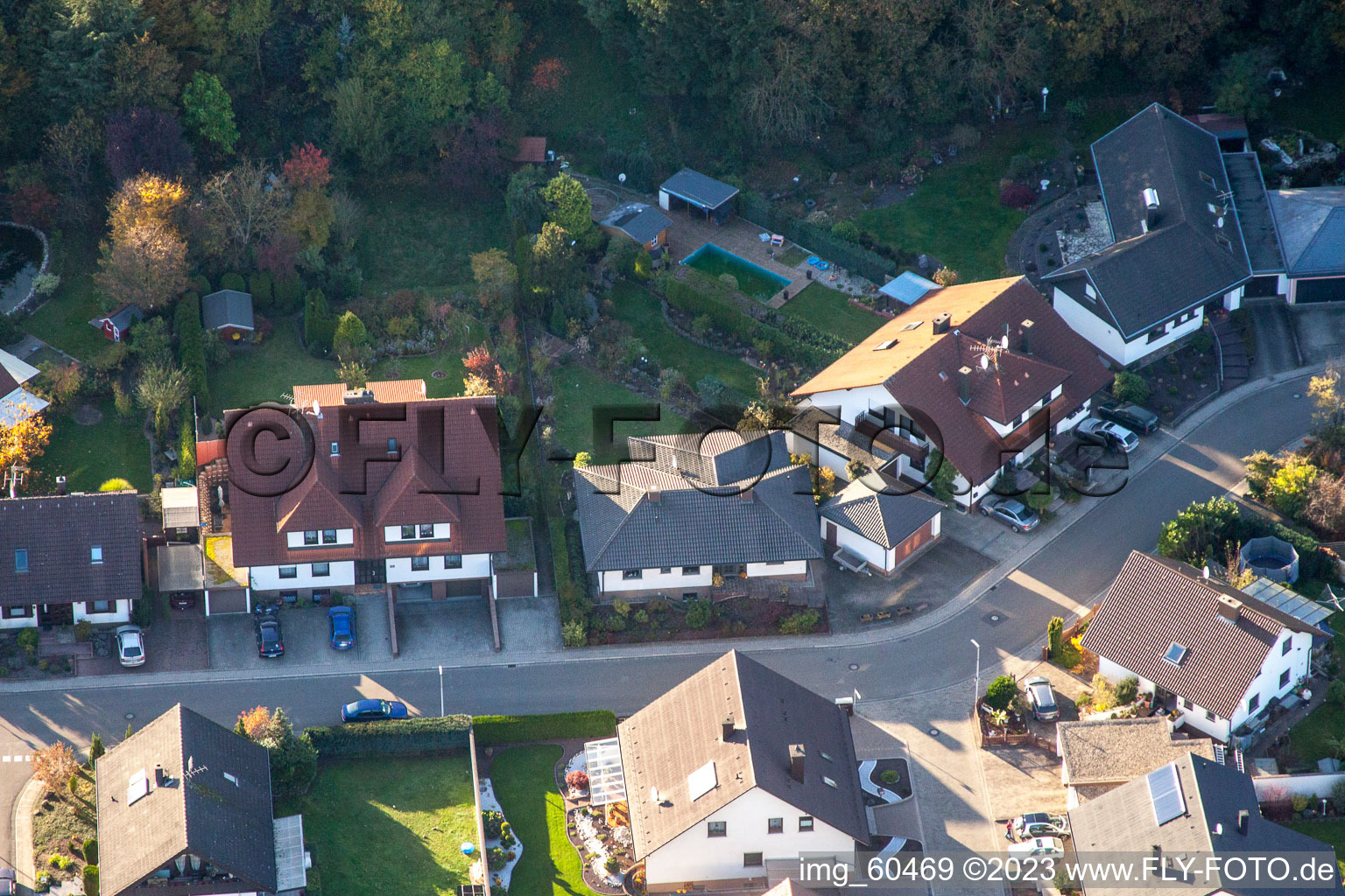 Rülzheim-S im Bundesland Rheinland-Pfalz, Deutschland aus der Luft