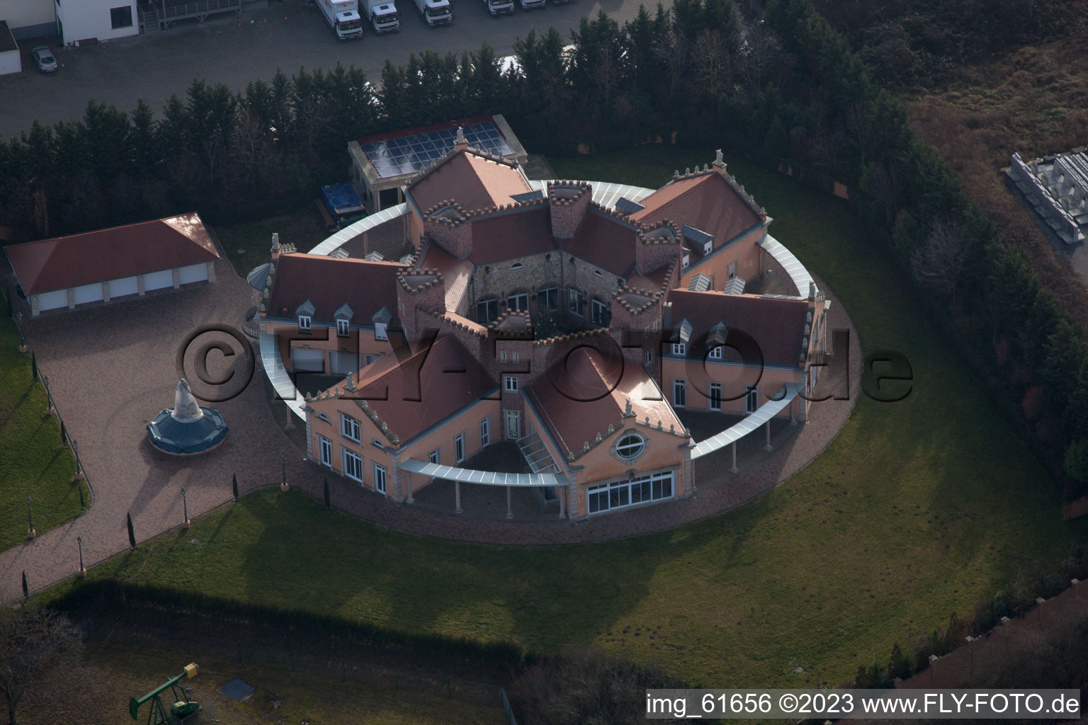 Landau Nord in Landau in der Pfalz im Bundesland Rheinland-Pfalz, Deutschland von einer Drohne aus