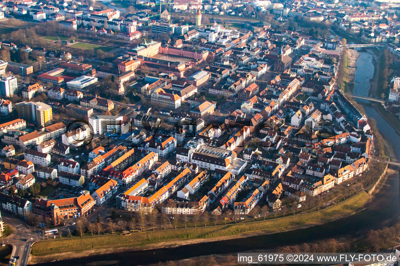 Luftbild von Engelstr in Rastatt im Bundesland Baden-Württemberg, Deutschland