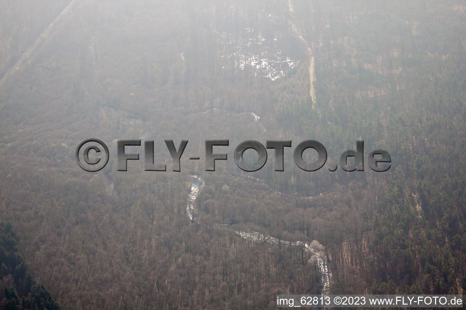 Mertzwiller im Bundesland Bas-Rhin, Frankreich aus der Luft betrachtet