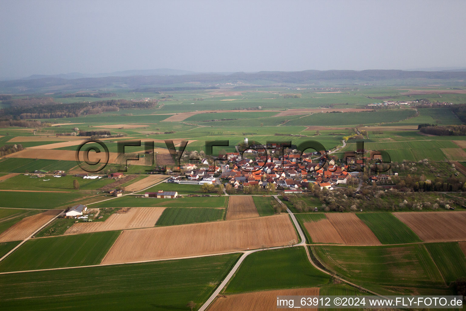 Rappershausen im Bundesland Bayern, Deutschland