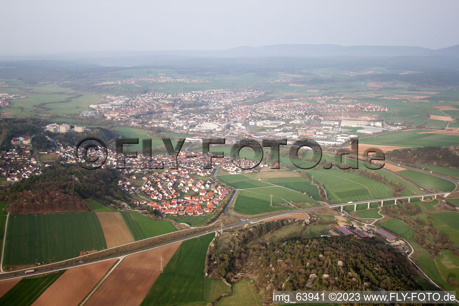Herschfeld im Bundesland Bayern, Deutschland