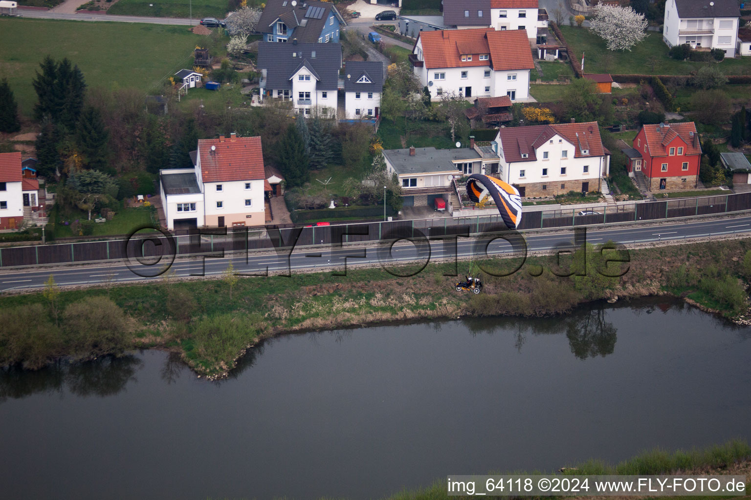 Luftaufnahme von Lichtenfels Segelfluggelände im Bundesland Bayern, Deutschland