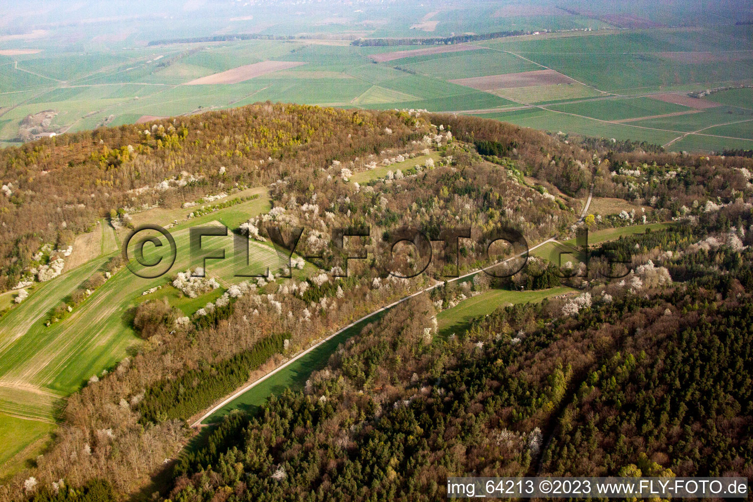 Luftaufnahme von Sulzdorf an der Lederhecke im Bundesland Bayern, Deutschland