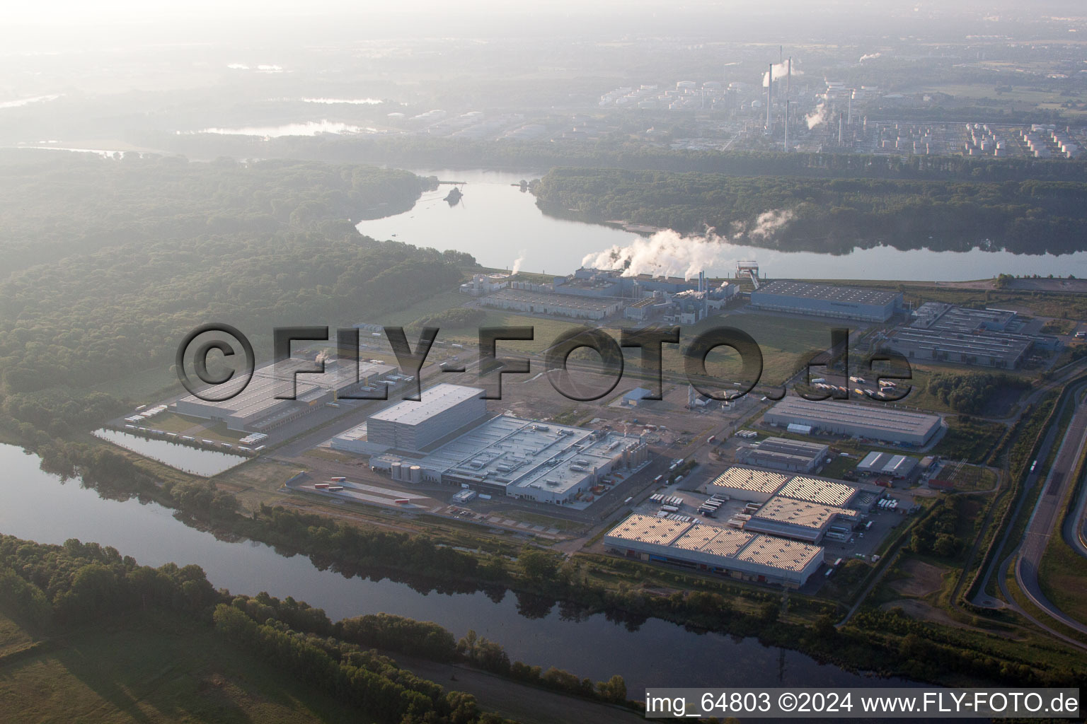 Wörth am Rhein, Industriegebiet Oberwald, PEG im Bundesland Rheinland-Pfalz, Deutschland