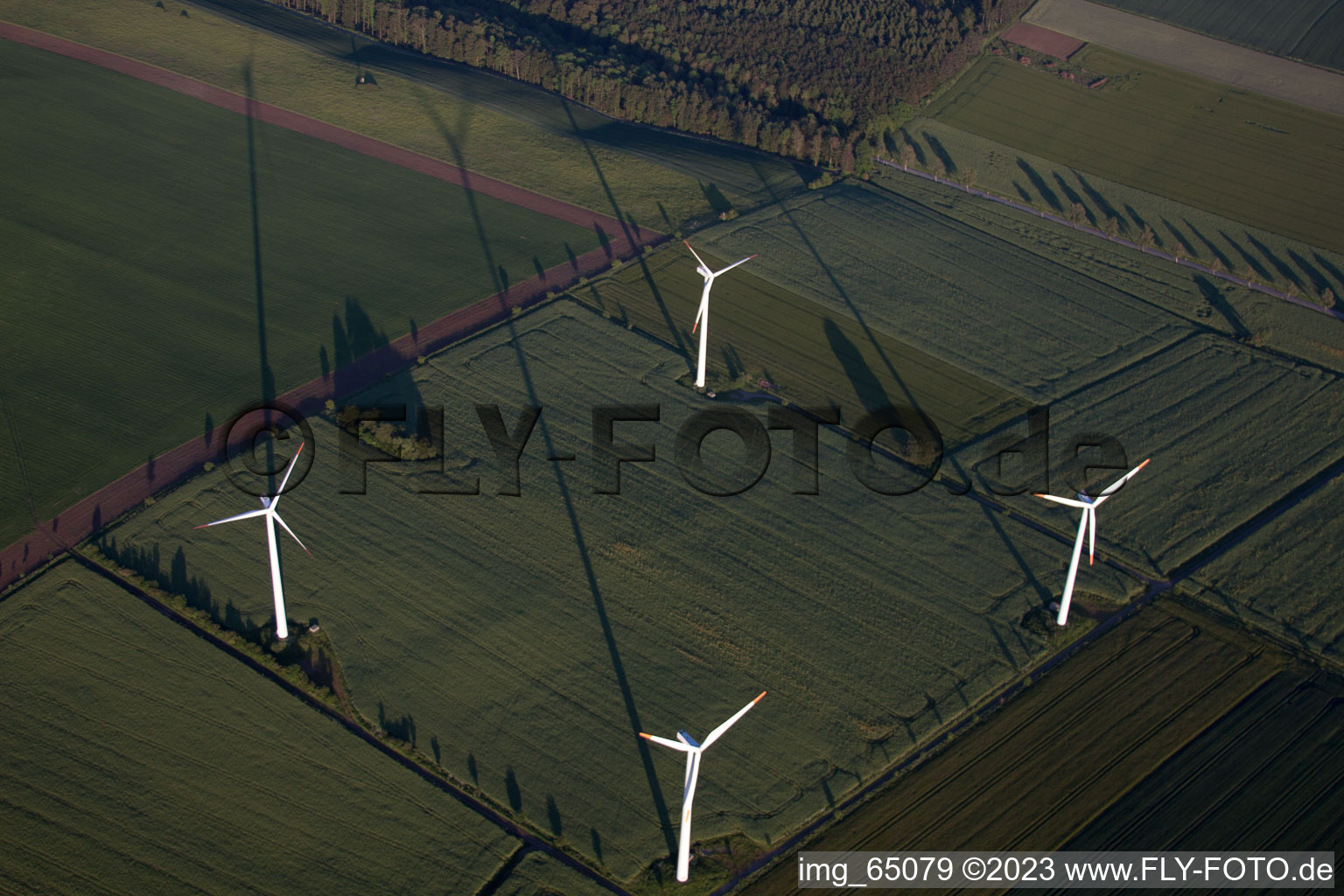Luftaufnahme von Ottenstein im Bundesland Niedersachsen, Deutschland