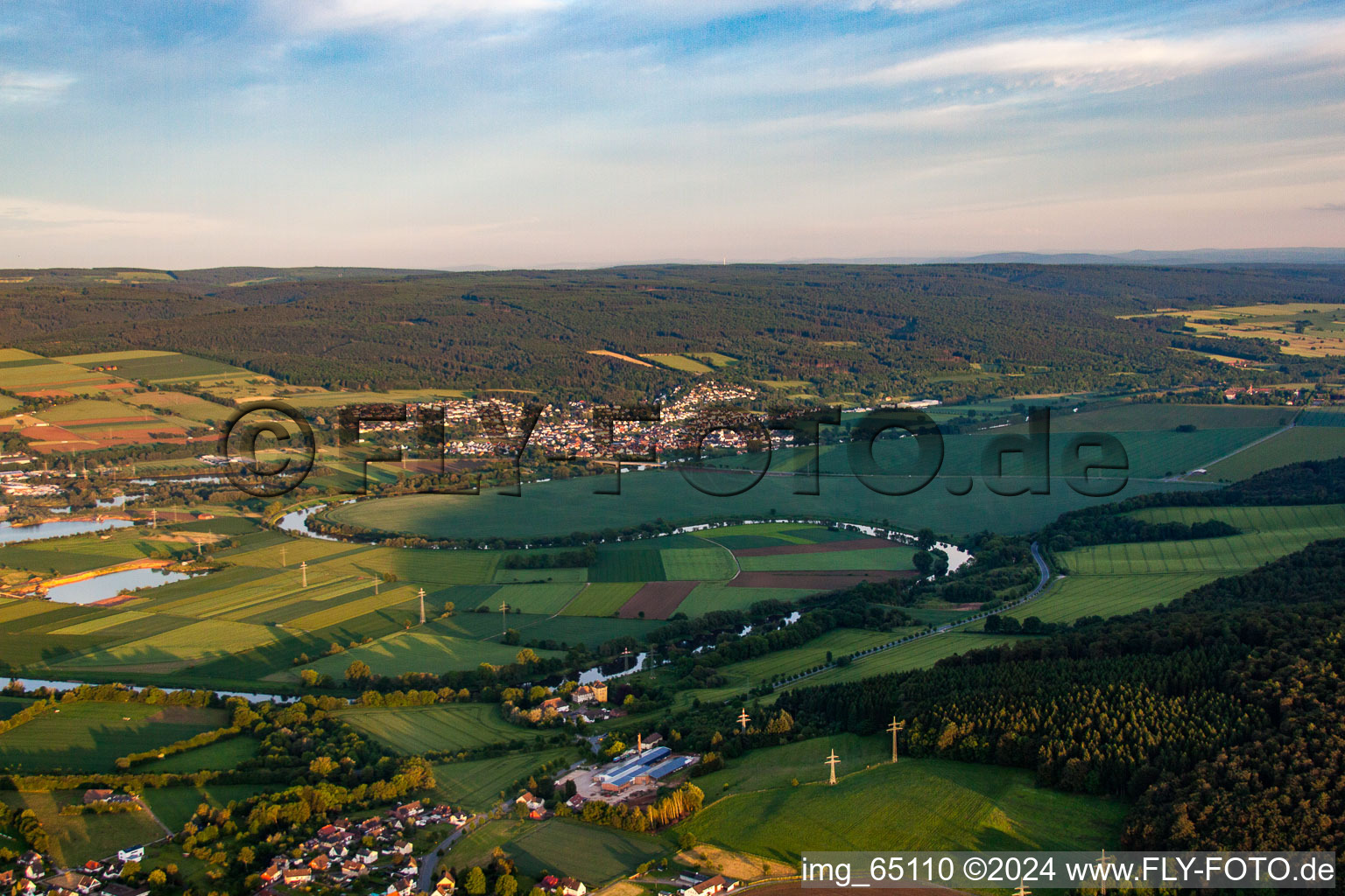 Lüchtringen im Bundesland Nordrhein-Westfalen, Deutschland