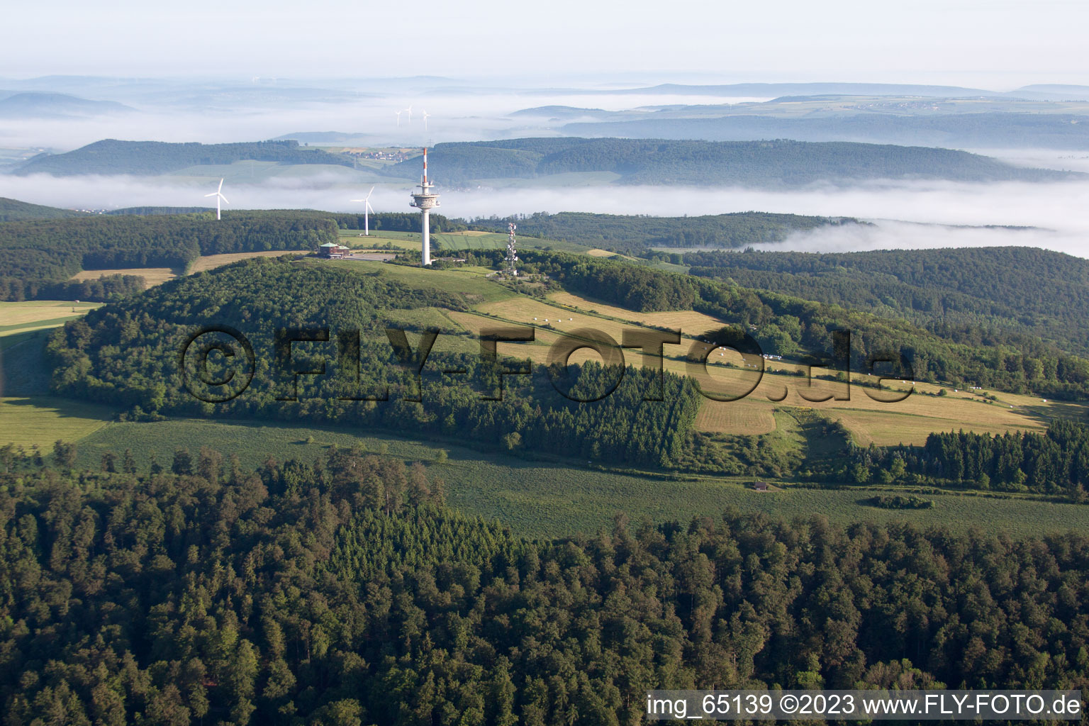 Luftbild von Köterberg im Bundesland Nordrhein-Westfalen, Deutschland
