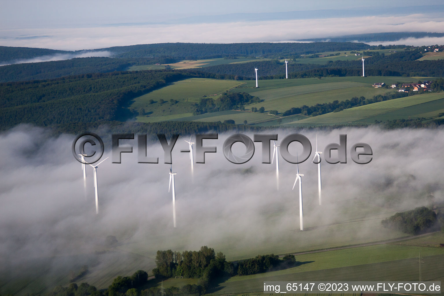 Luftaufnahme von Fürstenau im Bundesland Nordrhein-Westfalen, Deutschland