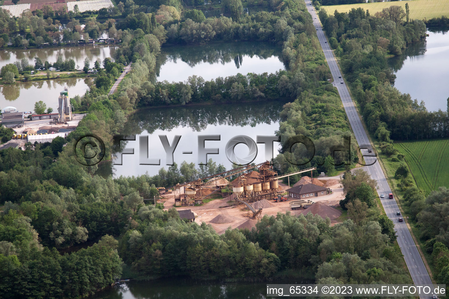 Luftbild von Höxter, Wesertal im Bundesland Nordrhein-Westfalen, Deutschland