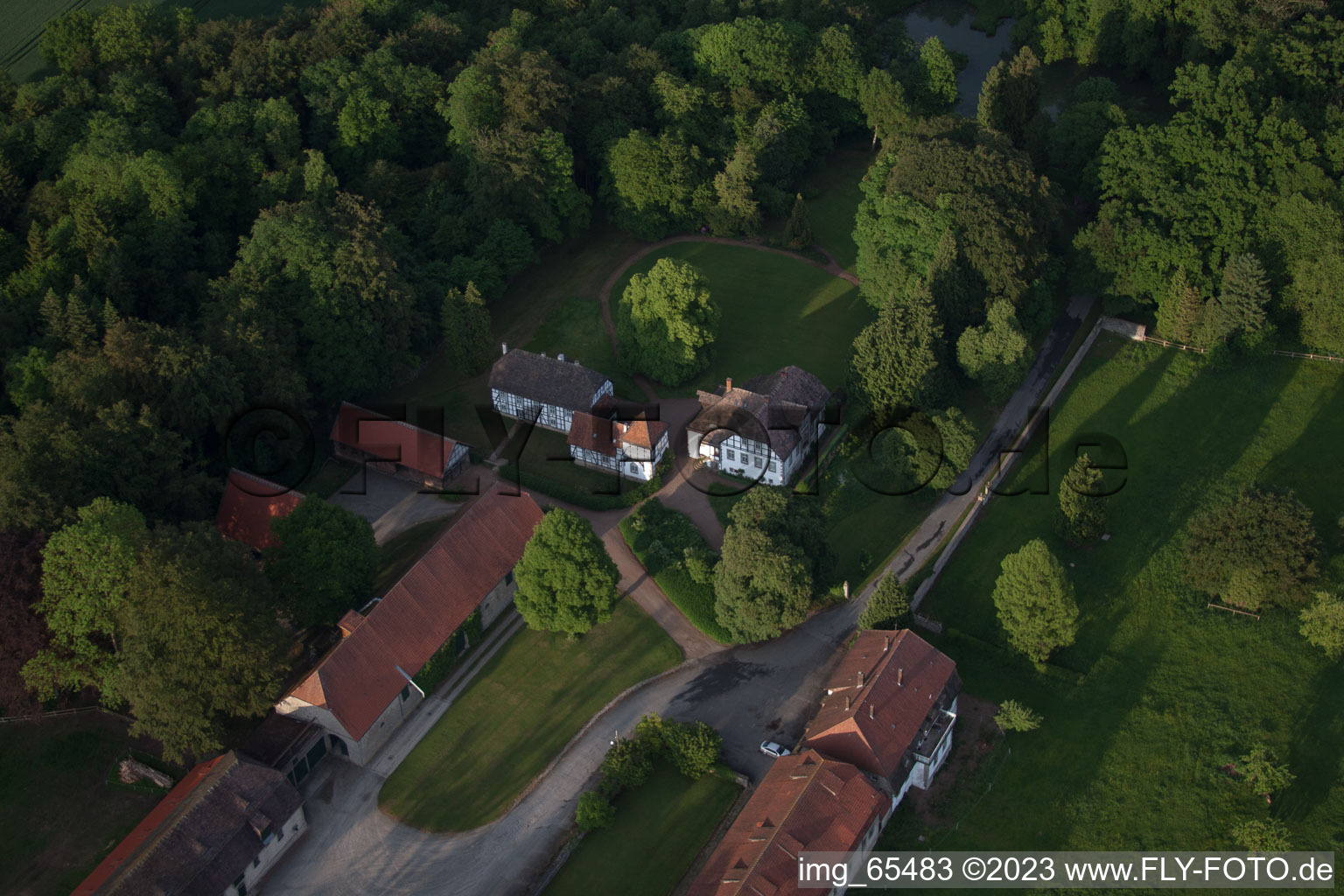 Luftaufnahme von Bellersen im Bundesland Nordrhein-Westfalen, Deutschland