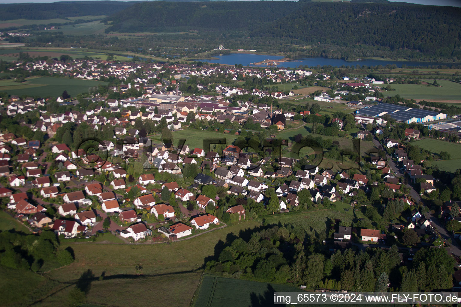 Luftbild von Rottmünde im Bundesland Niedersachsen, Deutschland