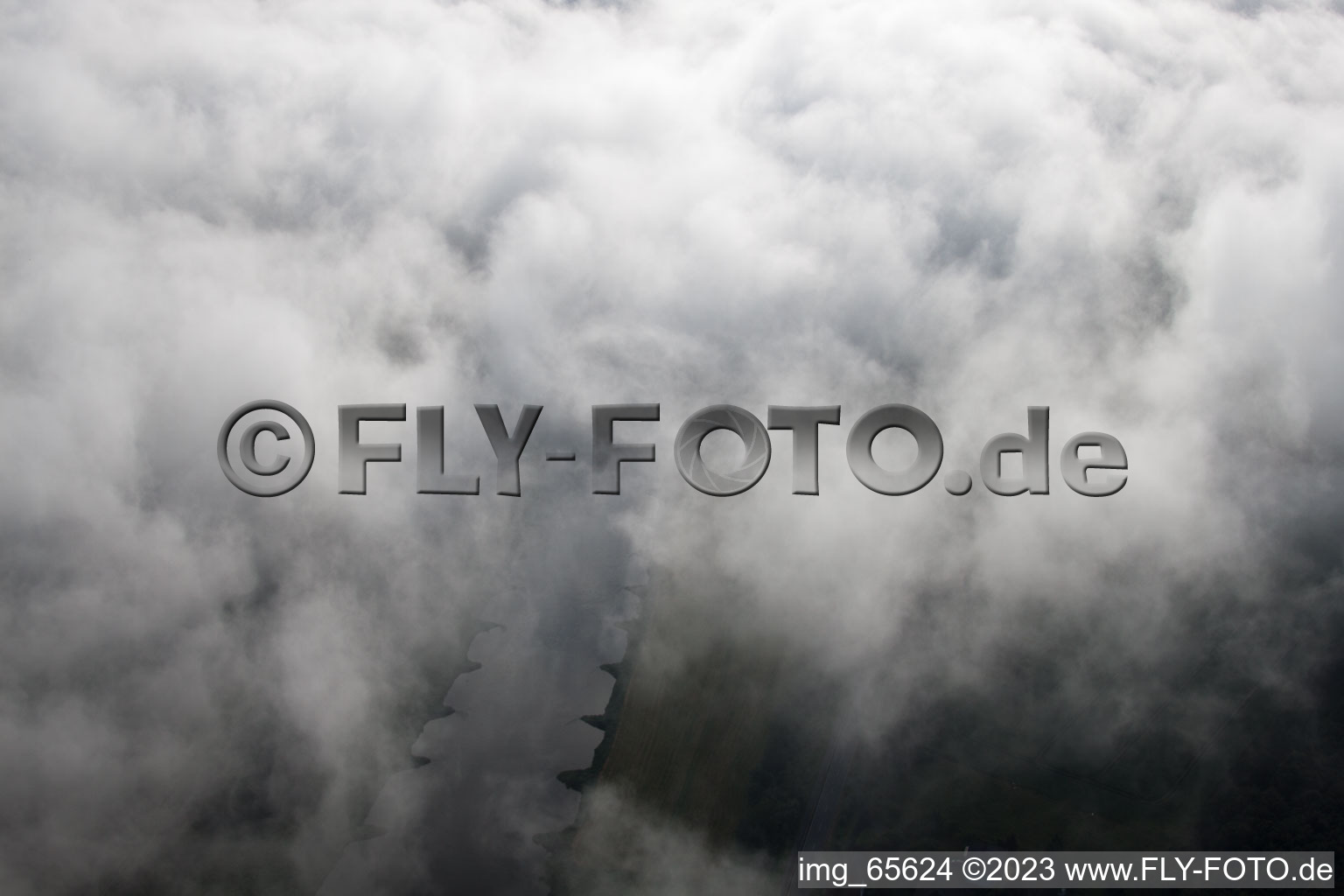Bad Karlshafen im Bundesland Hessen, Deutschland von der Drohne aus gesehen