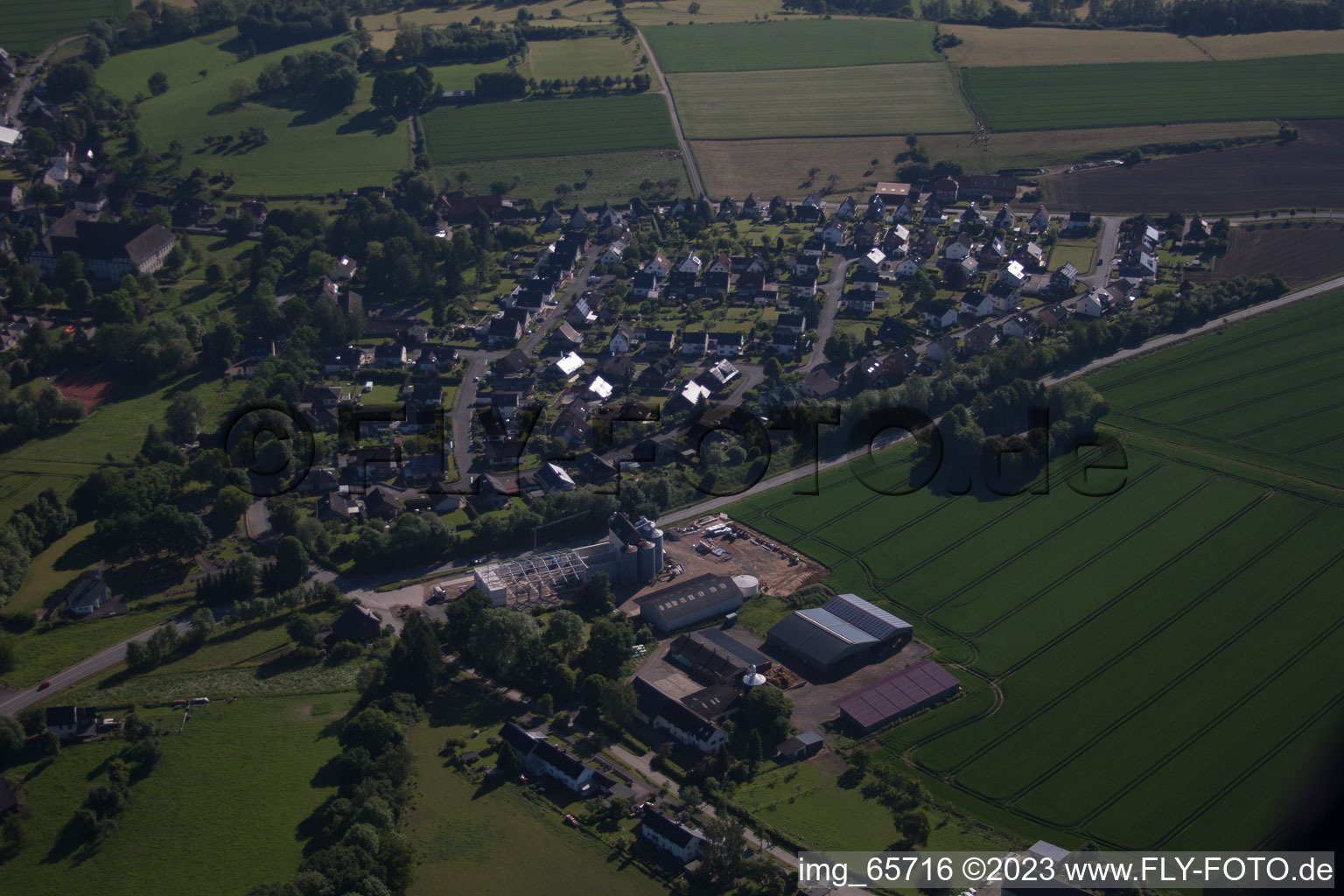 Luftbild von Lütmarsen im Bundesland Nordrhein-Westfalen, Deutschland
