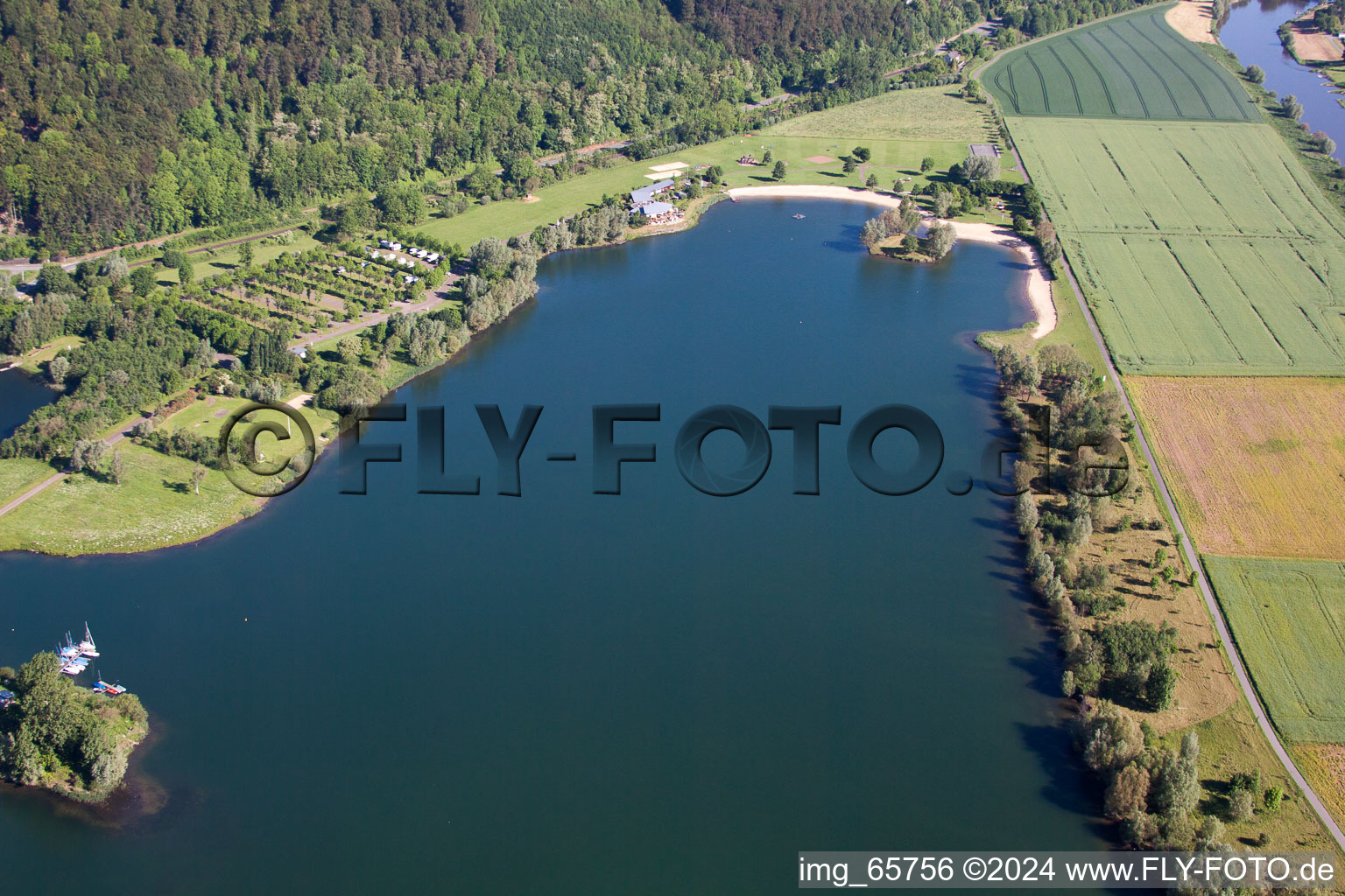 Höxter, Strandbad im Bundesland Nordrhein-Westfalen, Deutschland