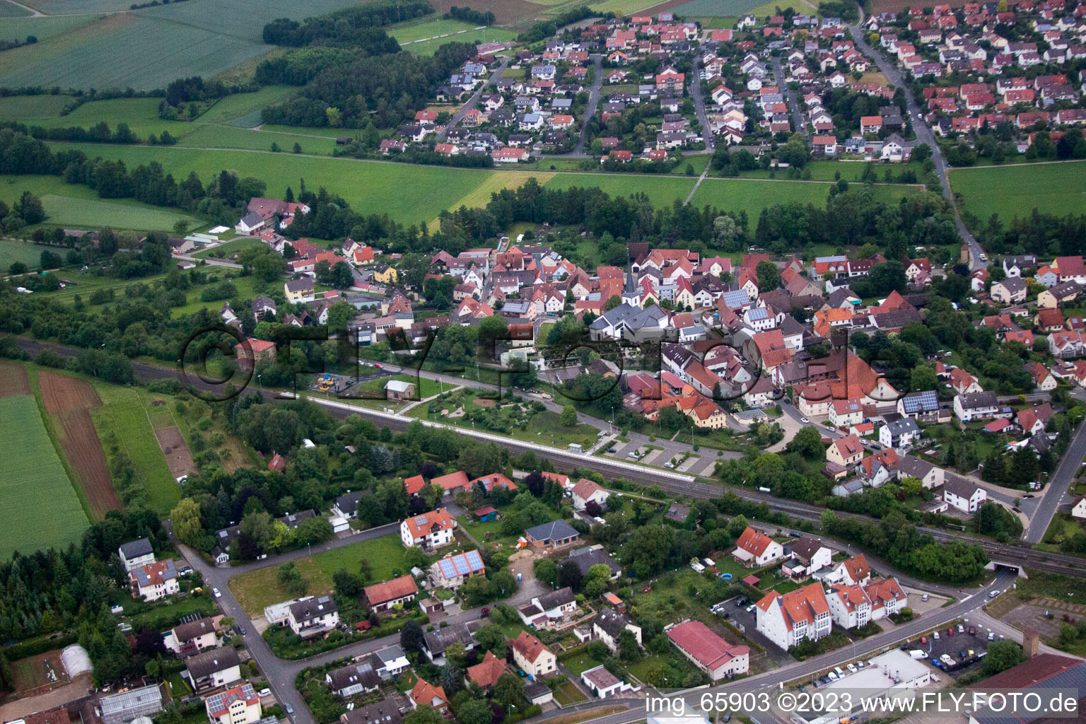 Schweinfurt Oberwerrn im Bundesland Bayern, Deutschland