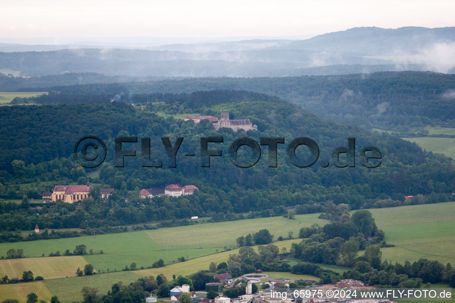 Hammelburg, Franziskanerkloster im Bundesland Bayern, Deutschland