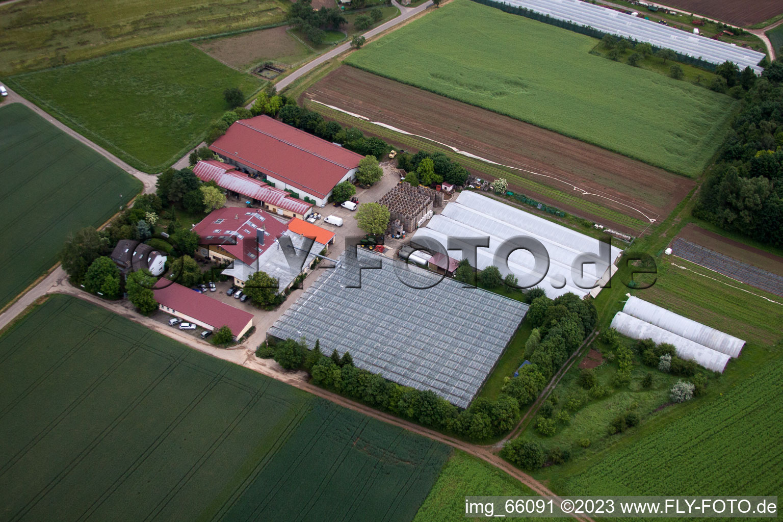 Arnstein im Bundesland Bayern, Deutschland aus der Drohnenperspektive