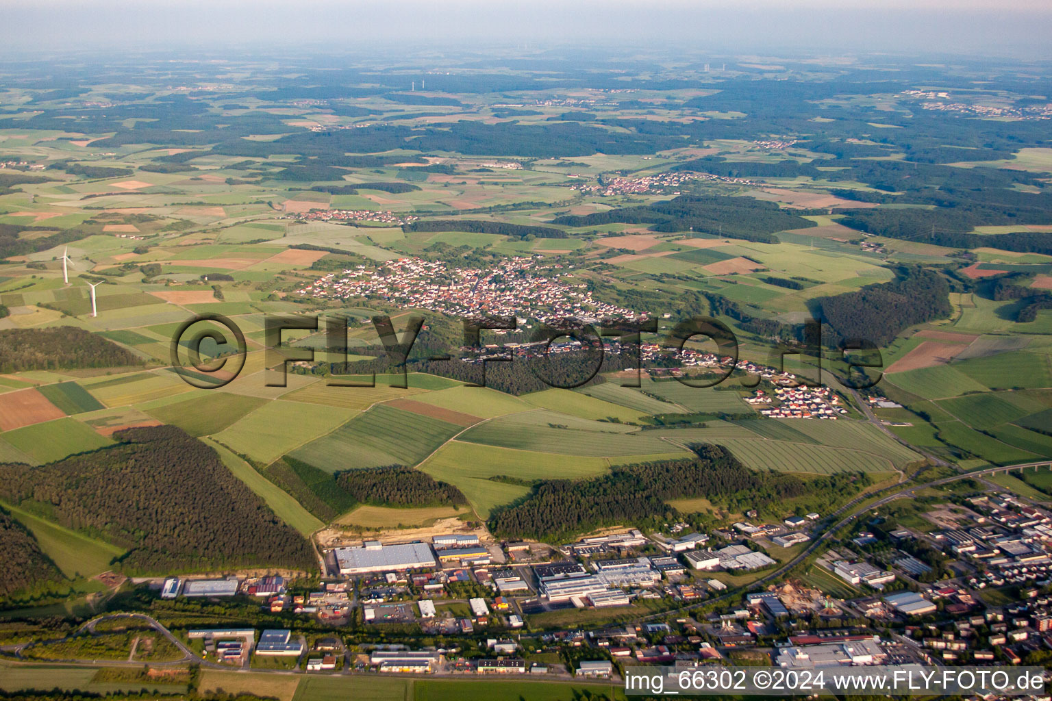 Hettingen in Buchen im Bundesland Baden-Württemberg, Deutschland