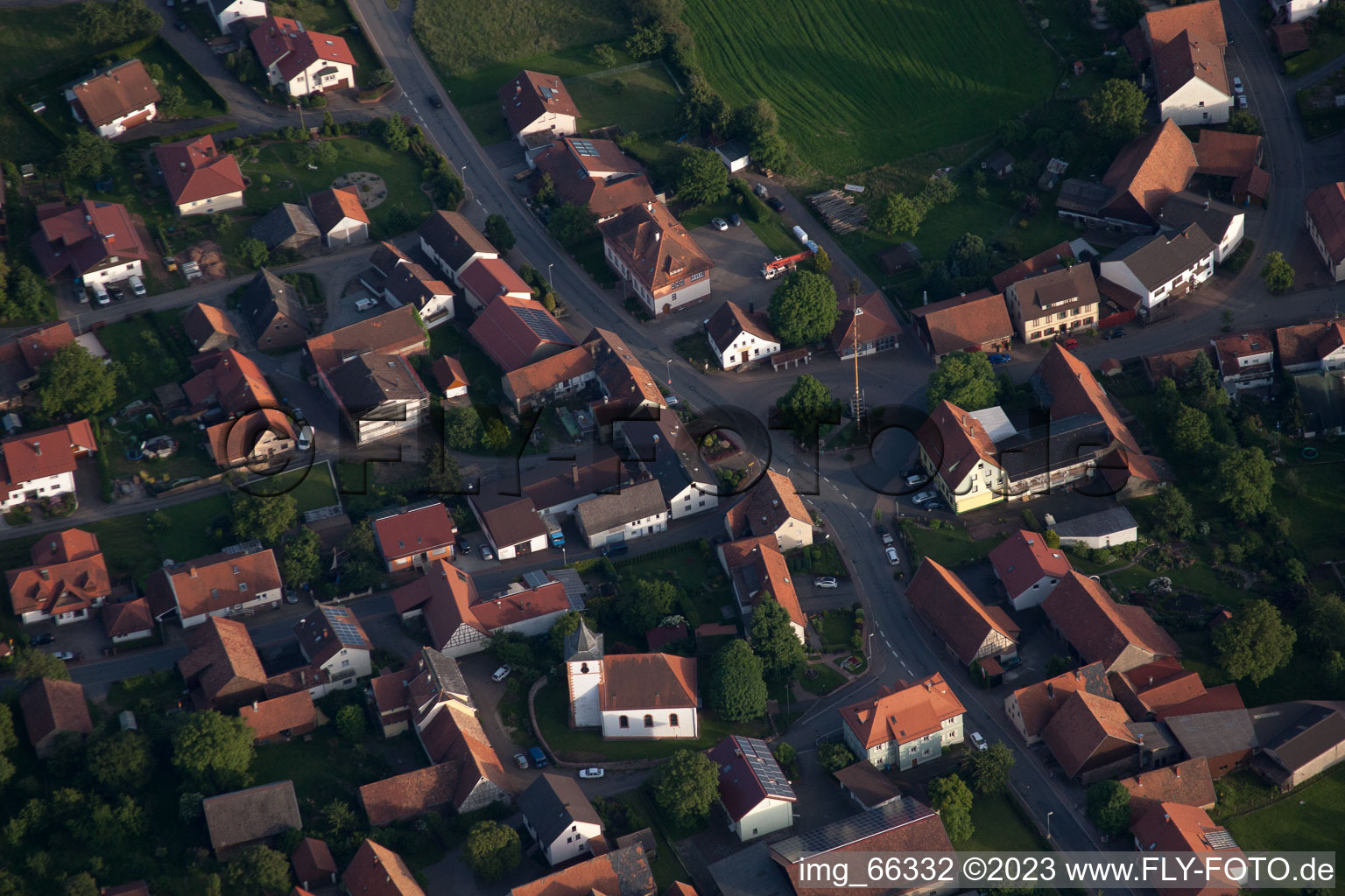 Luftbild von Schollbrunn im Bundesland Baden-Württemberg, Deutschland