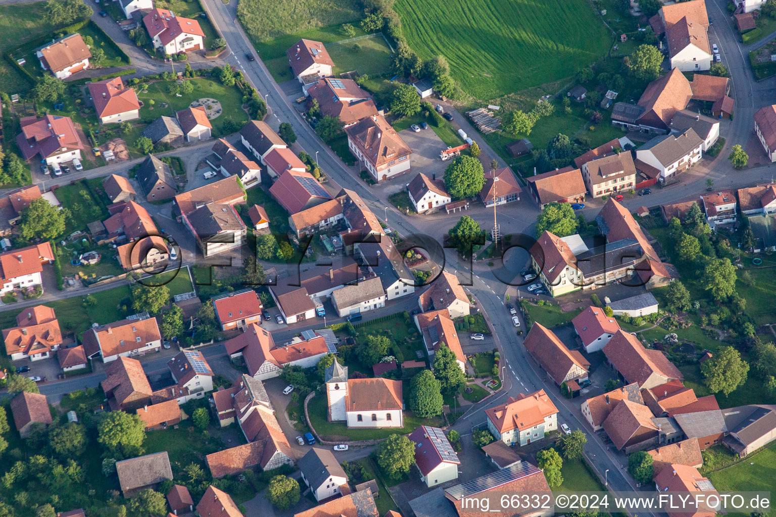 Luftbild von Schollbrunn im Bundesland Baden-Württemberg, Deutschland