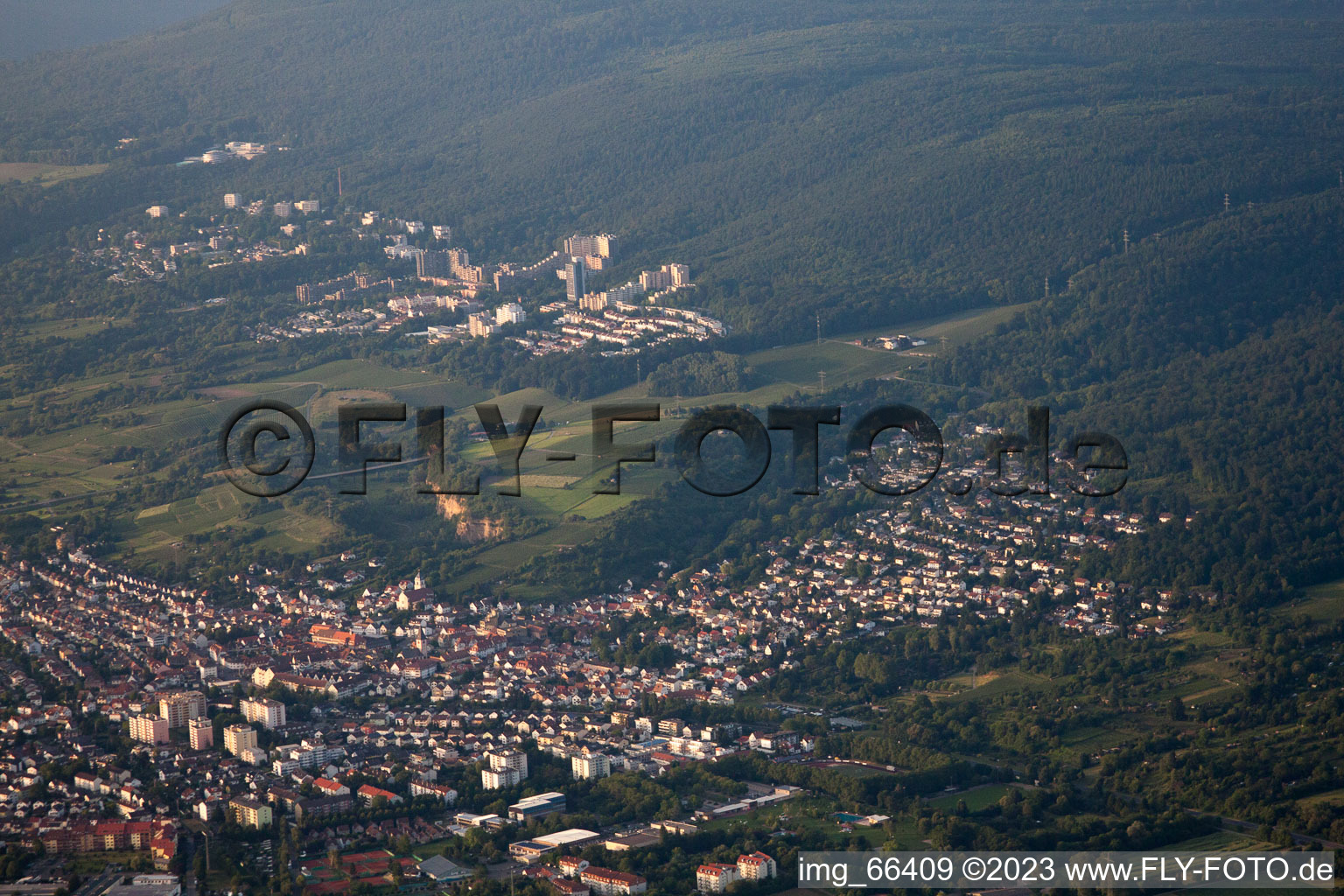 Luftbild von HD-Emmertsgrund in Leimen im Bundesland Baden-Württemberg, Deutschland