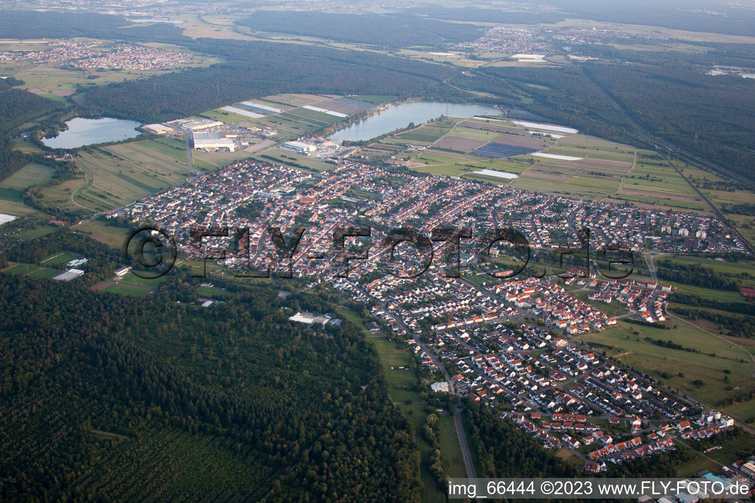 Wiesental im Bundesland Baden-Württemberg, Deutschland von einer Drohne aus