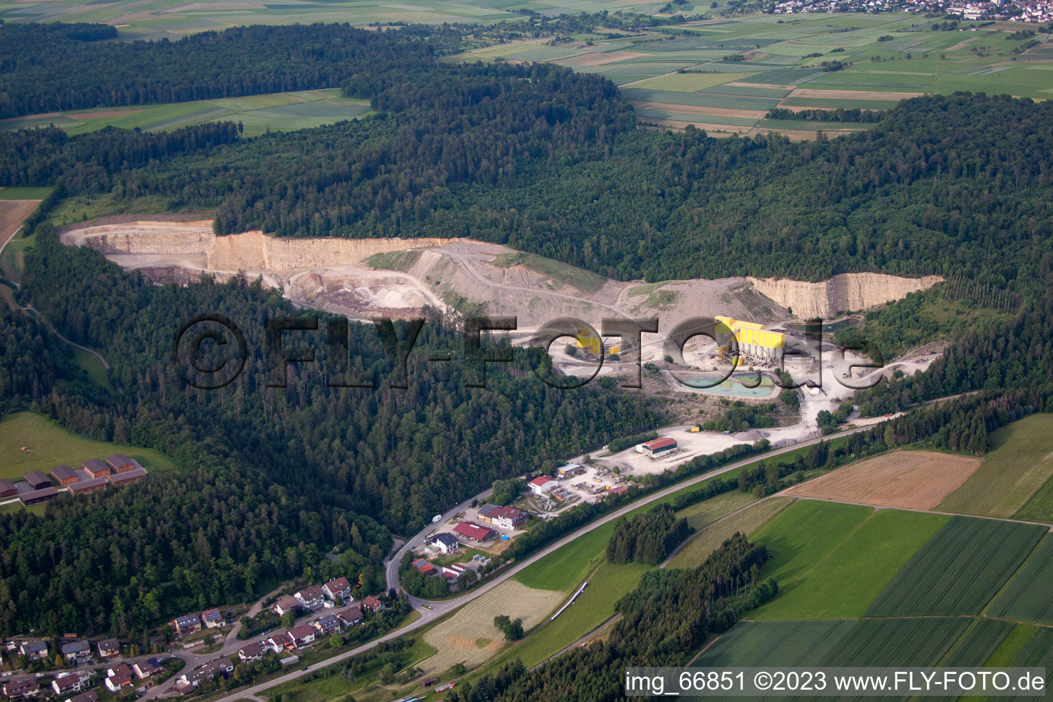 Luftbild von Sulz am Eck im Bundesland Baden-Württemberg, Deutschland