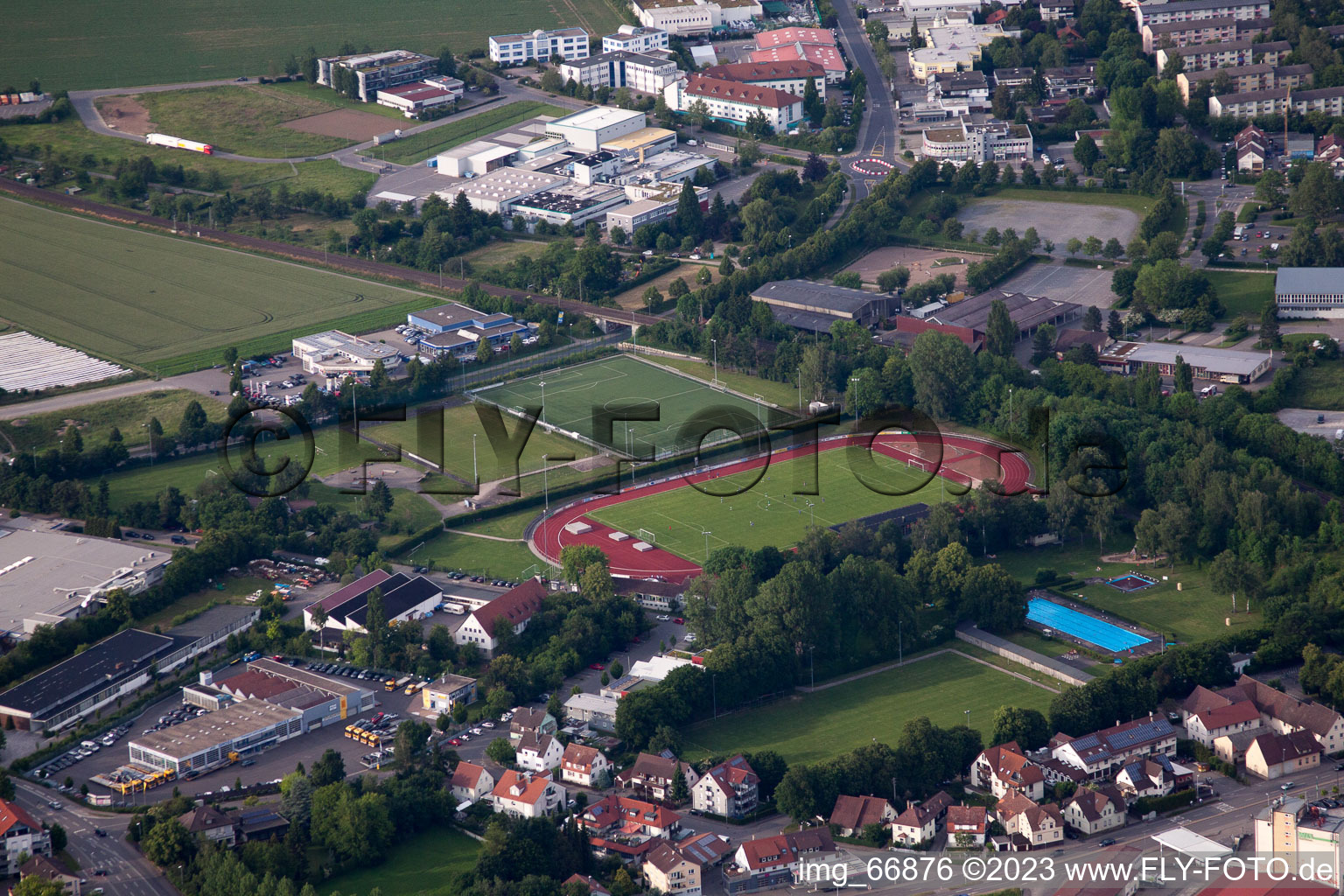 Sportanlagen in Herrenberg im Bundesland Baden-Württemberg, Deutschland