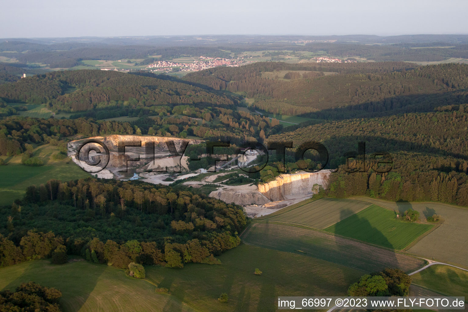 Luftaufnahme von Genkingen im Bundesland Baden-Württemberg, Deutschland