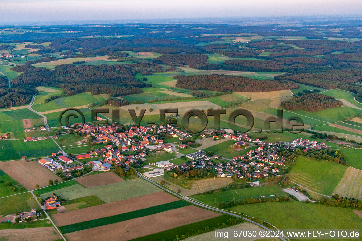 Ortsteil Bernloch in Hohenstein im Bundesland Baden-Württemberg, Deutschland