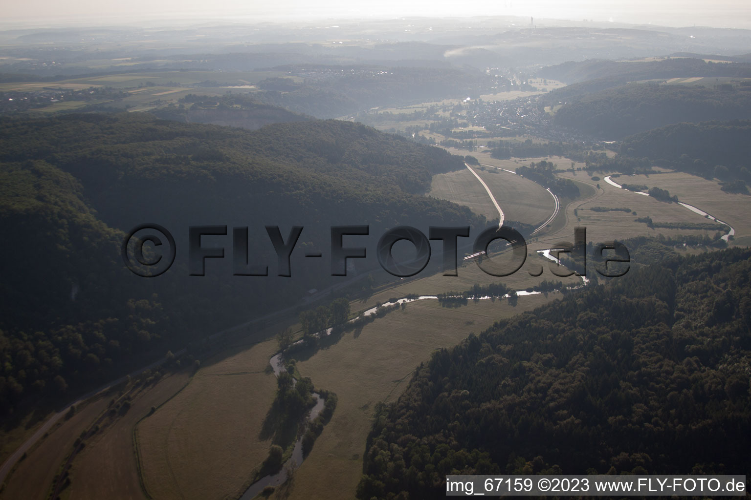 Luftbild von Altental im Bundesland Baden-Württemberg, Deutschland