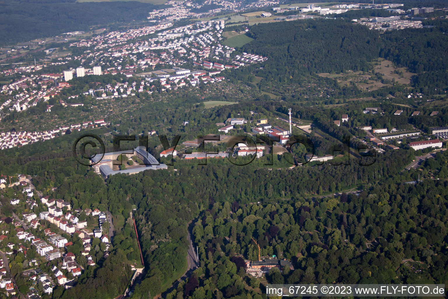 Ulm im Bundesland Baden-Württemberg, Deutschland von der Drohne aus gesehen