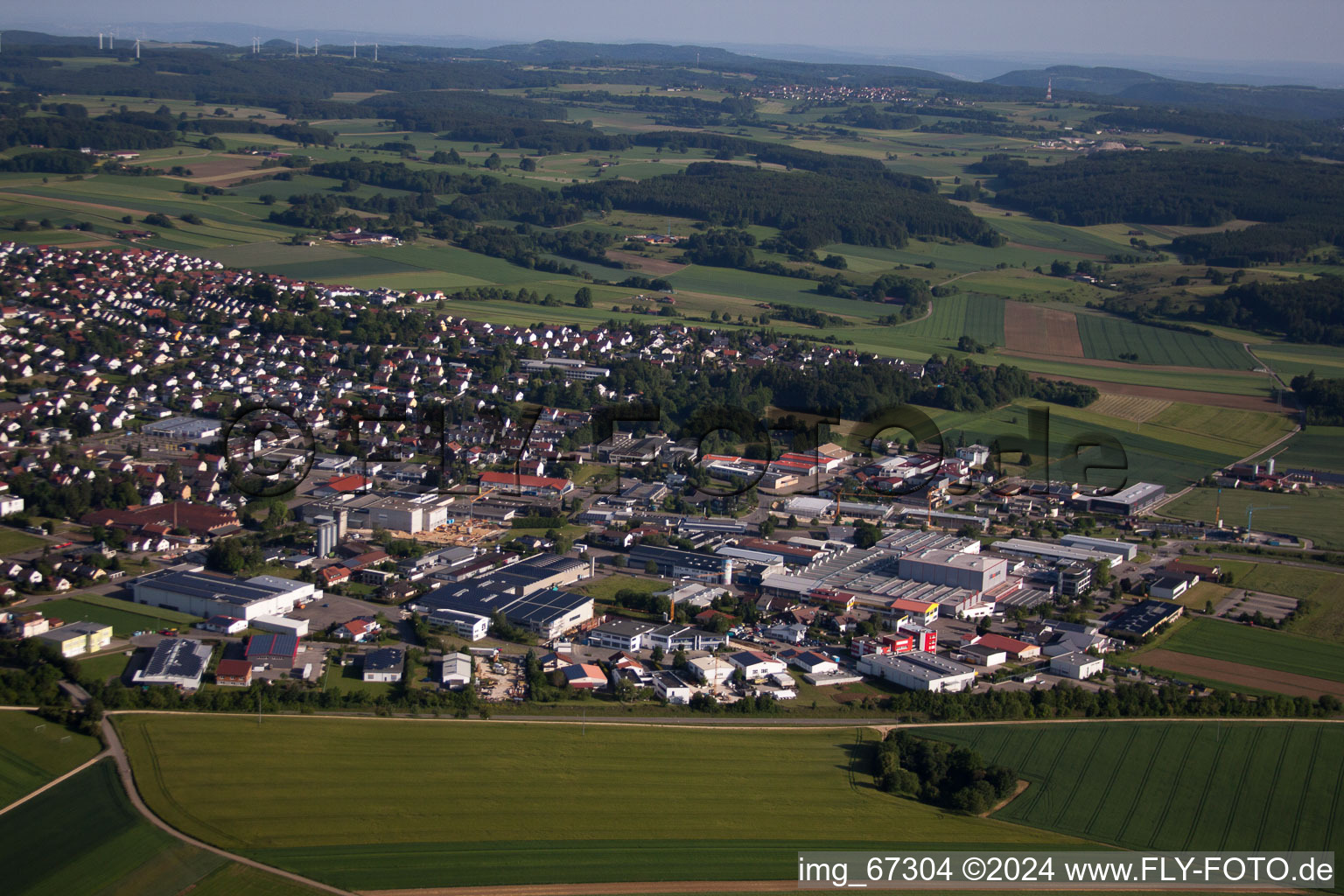 Laichingen im Bundesland Baden-Württemberg, Deutschland