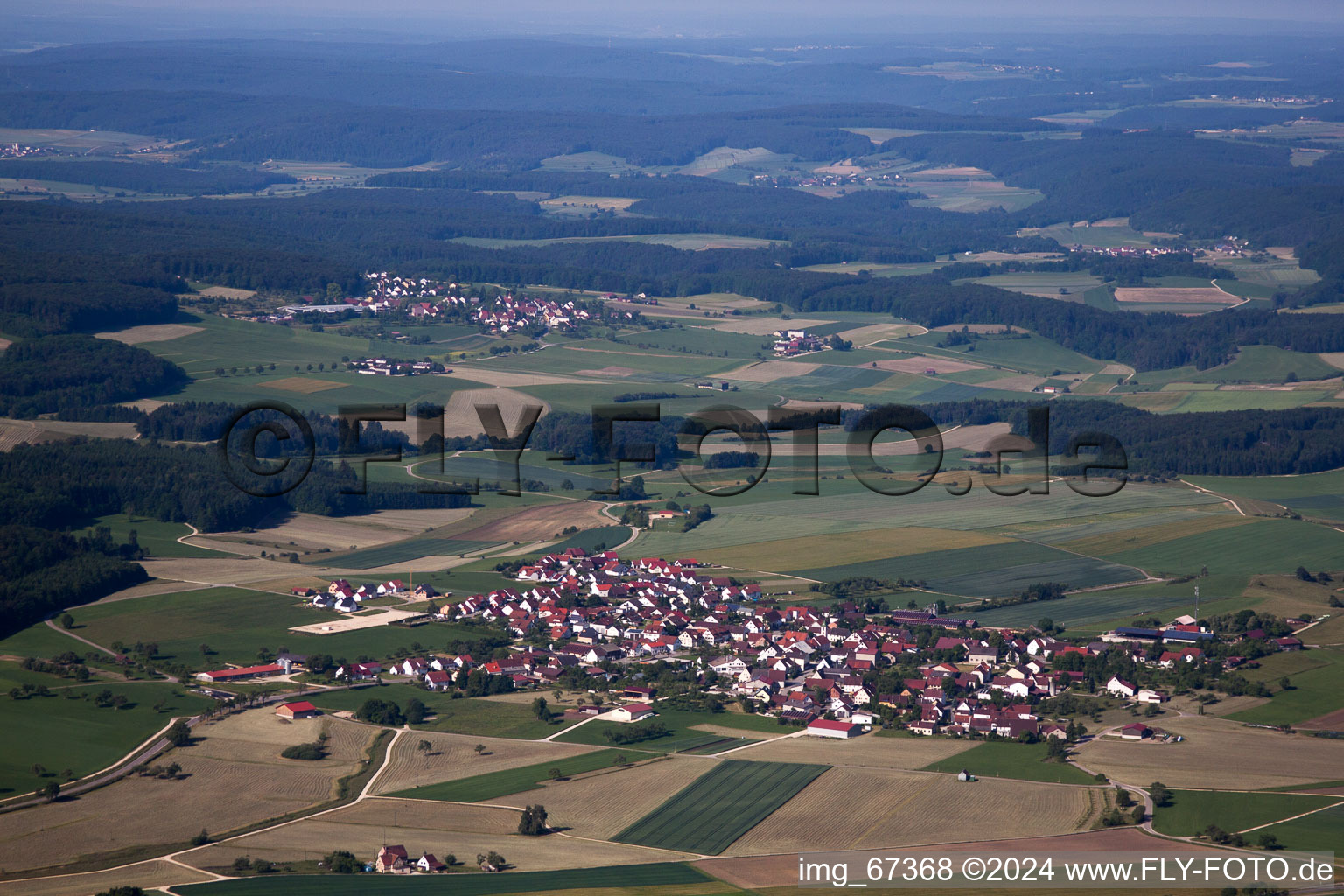 Weilersteusslingen in Allmendingen im Bundesland Baden-Württemberg, Deutschland