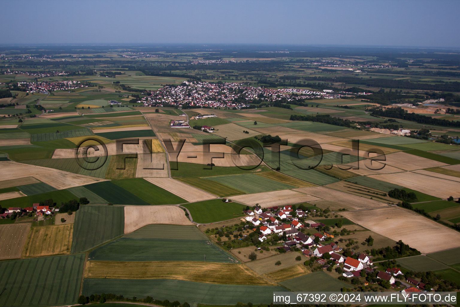 Schemmerhofen im Bundesland Baden-Württemberg, Deutschland