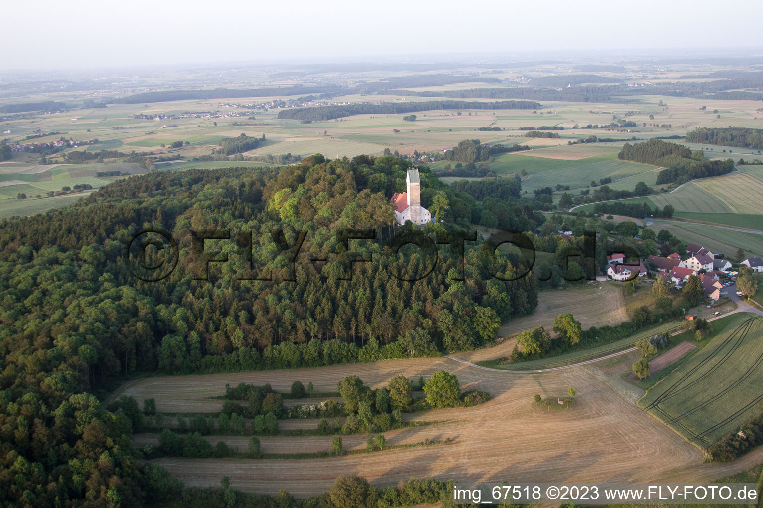 Uttenweiler im Bundesland Baden-Württemberg, Deutschland aus der Luft