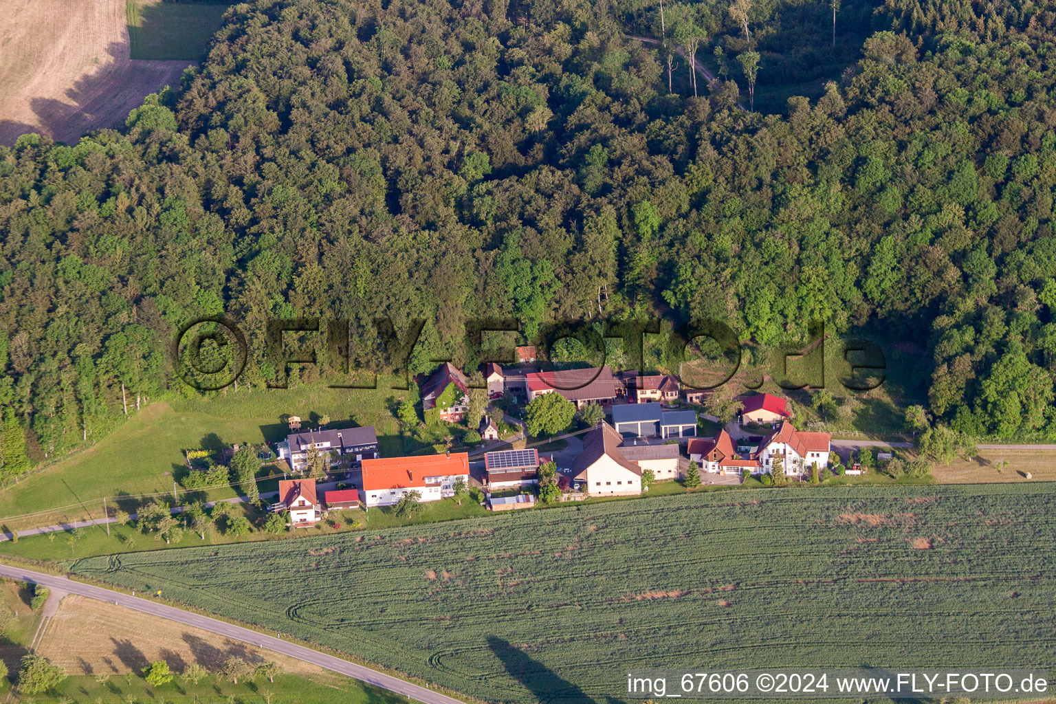 Ziegelhütte im Ortsteil Granheim in Ehingen im Bundesland Baden-Württemberg, Deutschland