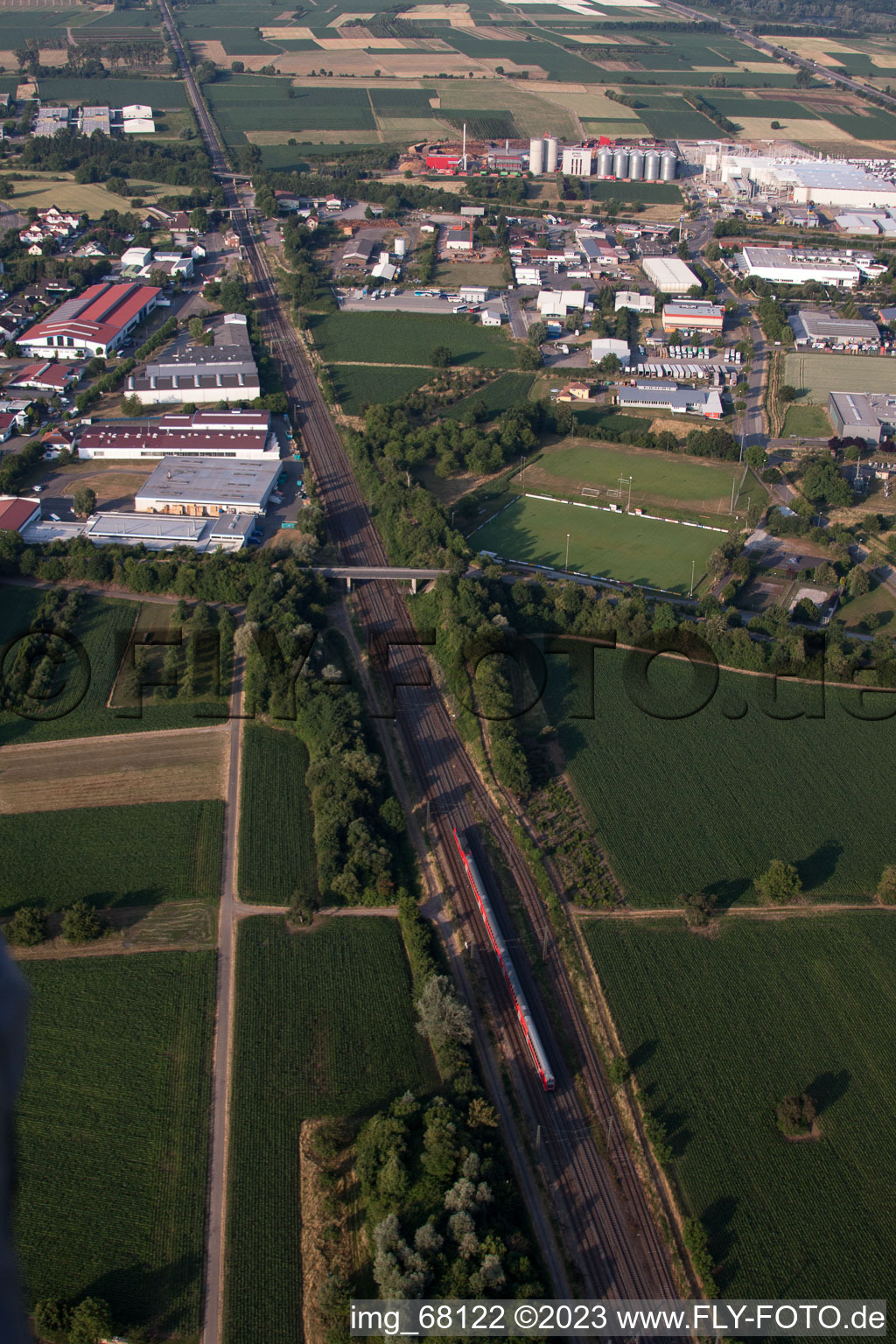 Luftbild von Orschweier im Bundesland Baden-Württemberg, Deutschland